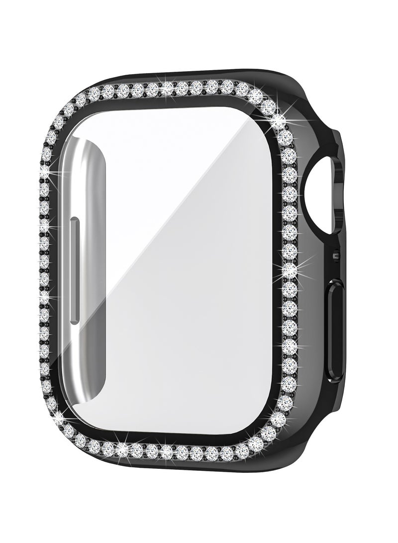 Suitable For AppleWatchUltra Apple44mm  4/5/6/SE universal Generation Watch Tempered Film Integrated Protective Case