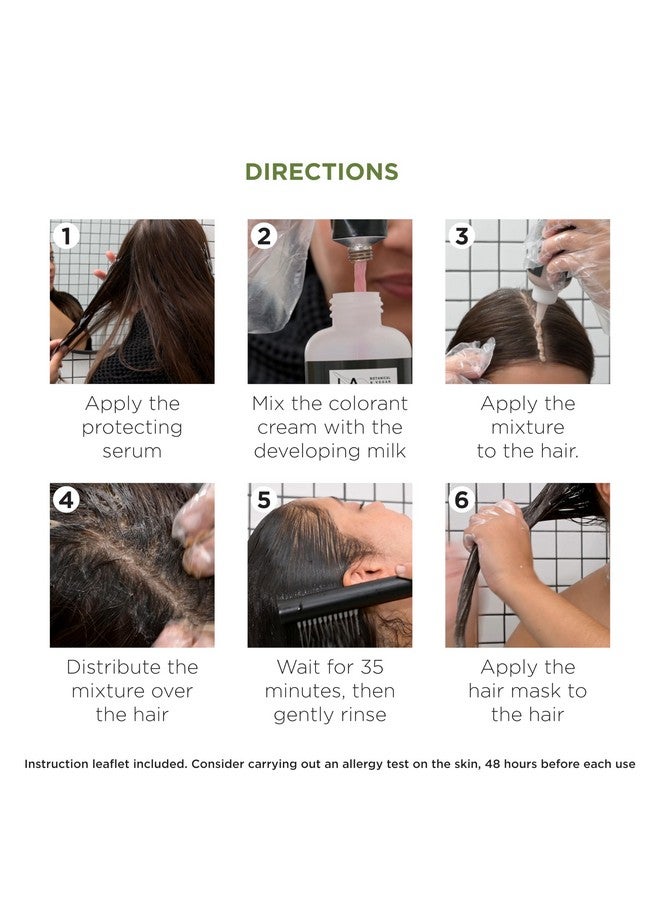 La Couleur Absolue 7.00 Blond Permanent Haircolour With Botanical Extracts Nourishing Color And Shine Free From Ammonia Ppd Resorcinol Mineral Oils And Silicone Vegan