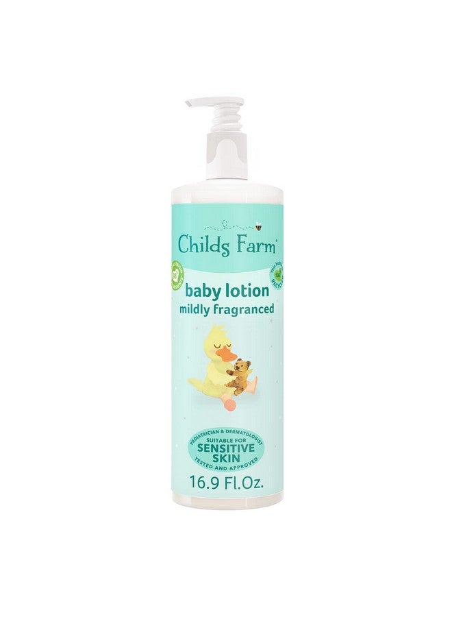 Baby Lotion For Sensitive Skin Moisturizer For Dry Skin 16.9 Oz Lightly Fragranced Vegan Crueltyfree