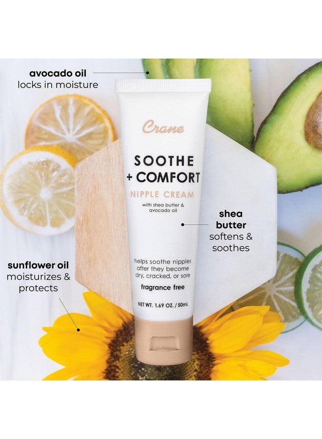 Nipple Balm Soothe And Comfort For Dry Cracked And Sore Nipples 1.69 Oz