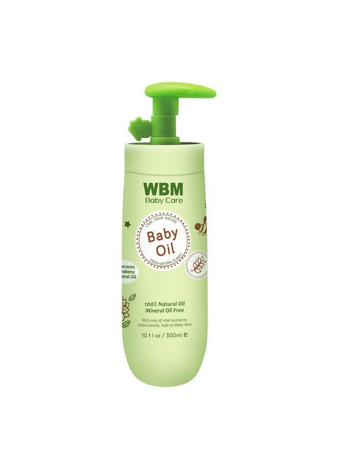 Care Baby Oilmoisturizing Baby Massage Oilmineral Oil Free With 100% Natural Ingredients And Vitamin E 10 Oz