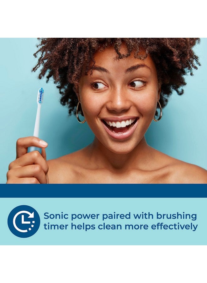 Sonic Antibacterial Replacement Brush Heads Soft Bristles 2 Count