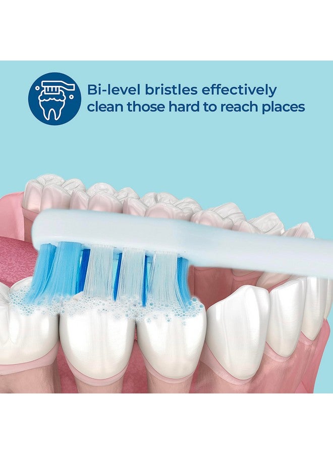 Sonic Antibacterial Replacement Brush Heads Soft Bristles 2 Count