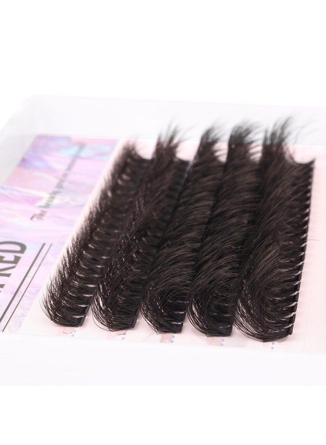 Lash Clusters Thick Eyelash Extension Fluffy Cluster Lashes 18Mm Mink Lash Clusters Eyelashes Full Volume Diy Eye Lash Extension Individual Lashes By Winifred