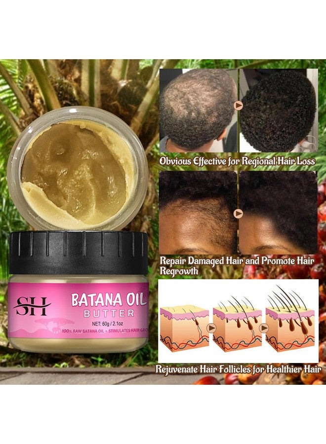 Batana Oil Pure100% Batana Oil For Hair Growth Dr Sebiveganic Natural Hair Growth Oil Repair Damaged Haireffective Against Regional Alopeciapromote Hair Regrowth60G2.1Oz.