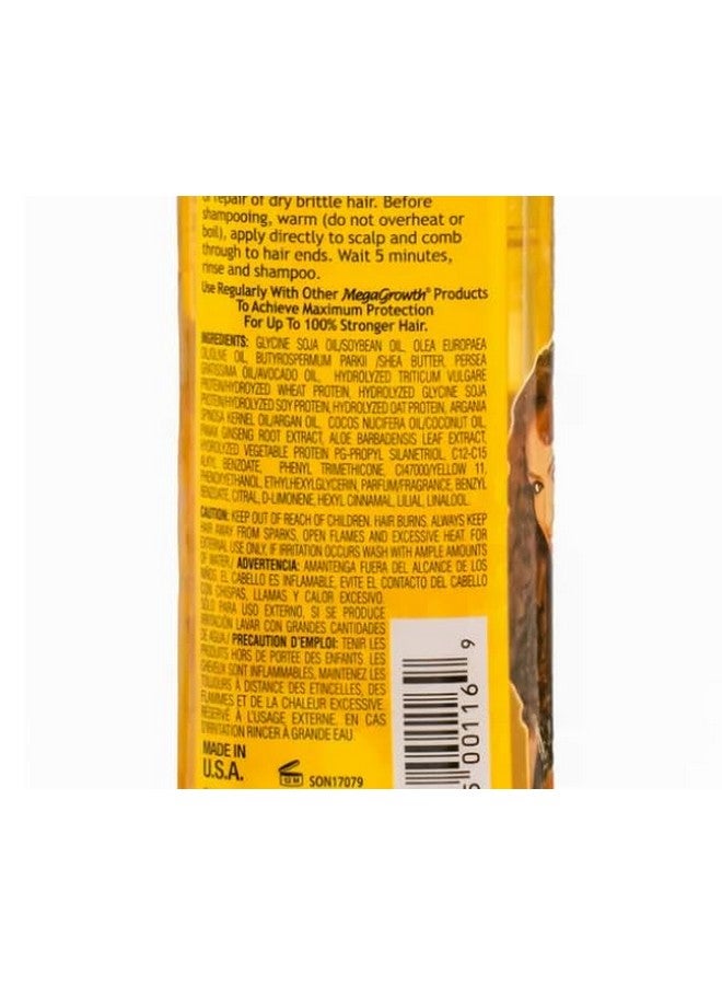 Mega Growth Anti Breakage Strengthener Growth Oil 8 Oz #00116