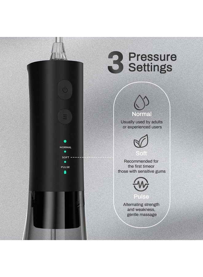Ossers For Teeth 300Ml Cordless Water Flosser Mornwell 3S Pressure Crescendo Oral Irrigator Professional Rechargeable Portable Water Flosser With 4 Tips