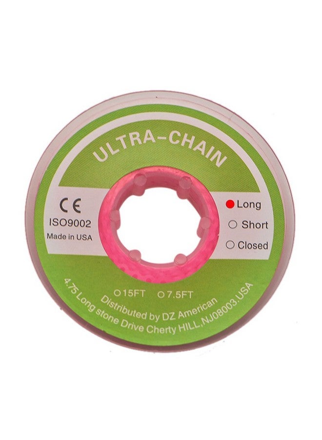 Dental Orthodontic Elastic Chain Power Chains (Long Pink)