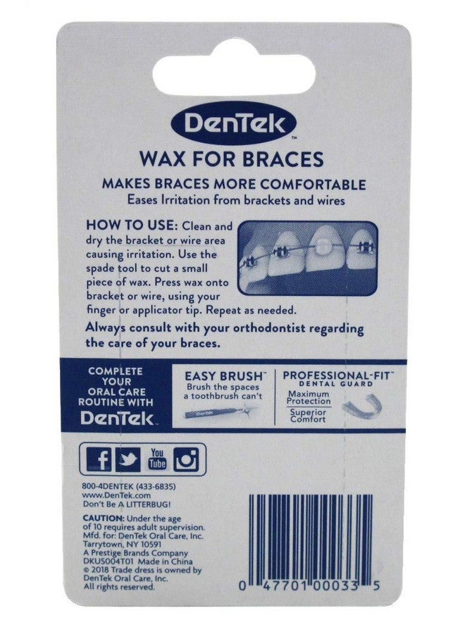 Wax For Braces 1 Each (1 Each (Pack Of 3))