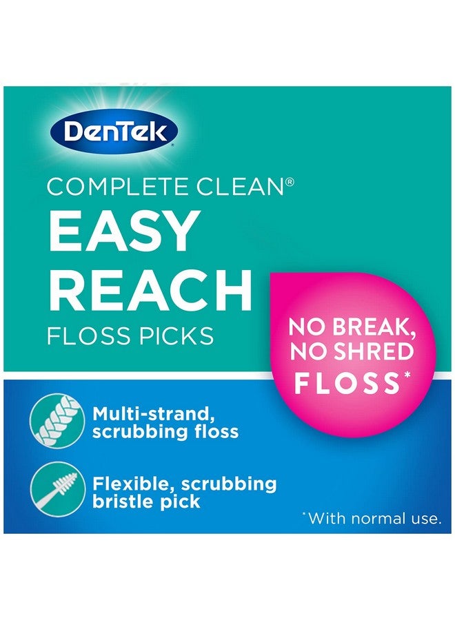 Complete Clean Floss Picks Removes Food & Plaque 75 Count