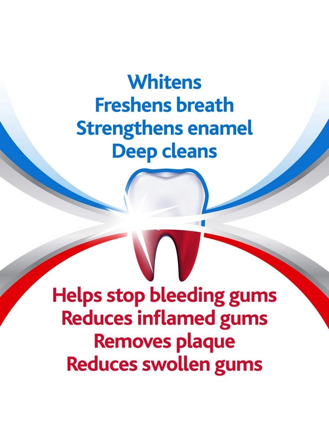 Complete Protection Whitening Toothpaste To Help Prevent Bleeding Gums Anticavity Gum Toothpaste For Gum Health And Whitening 3.4 Oz X 3