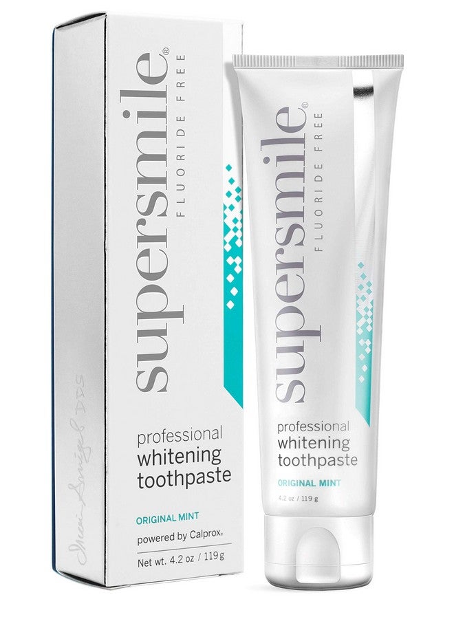 Professional Teeth Whitening Toothpaste Fluoride Free 4.2 Oz