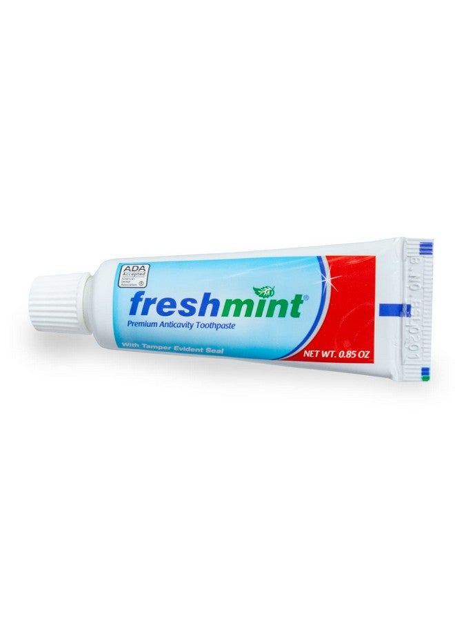 ® 144 Tubes Of 0.85 Oz. Premium Anticavity Fluoride Toothpaste With Safety Seal (Ada Accepted)