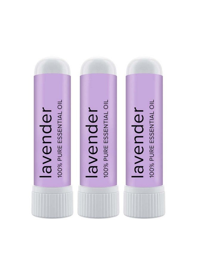 Moxē Lavender Essential Oil Nasal Inhaler Therapeutic Nomess Aromatherapy Relaxation Naturally Calming Pure And Undiluted Made In Usa (3 Pack)