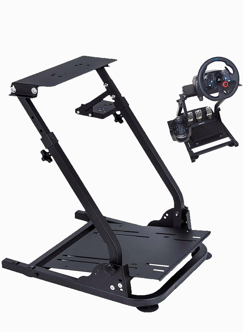 Racing Steering Wheel Stand for Logitech G920 G25 G27 G29 Wheel Driving Gaming Simulator Racing Rig