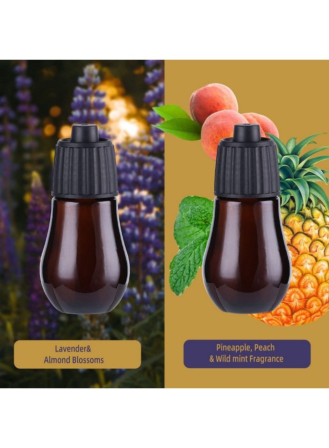 Waterless Essential Oil Diffuser 3 Adjustable Fog Levels Rechargeable Suitable For Bedrooms Bathrooms Pet Rooms Cars Black