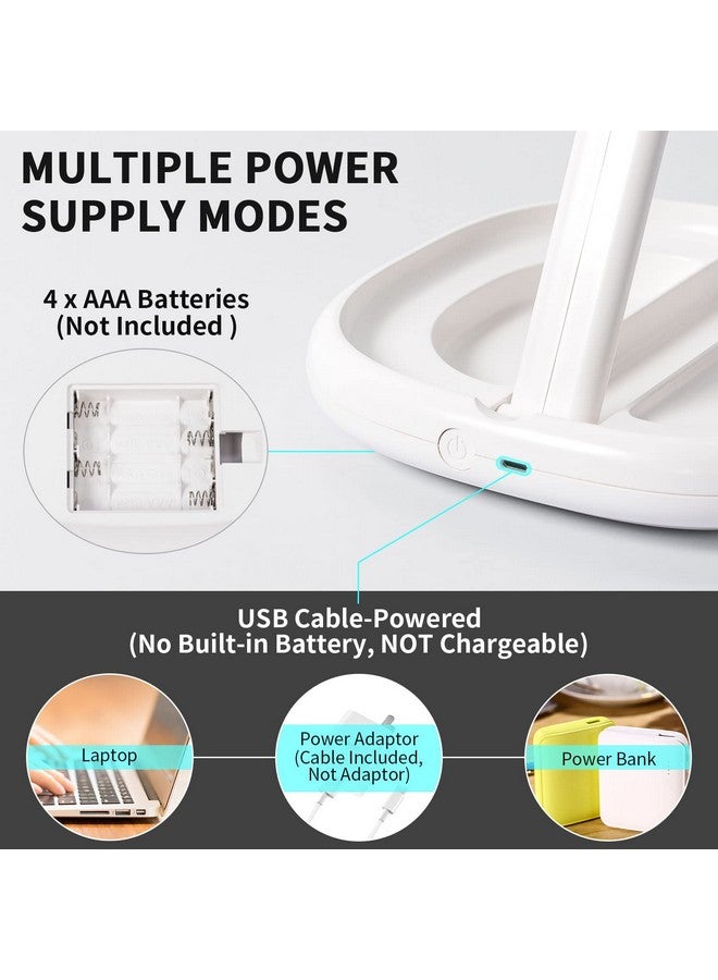 Lighted Makeup Mirror 1X8X Double Sided Magnifying Mirror Vanity Mirror With Lights Smart Design With Brightness&Angle&Height Adjustability Folding Compact Mirror Led Mirror For Travel