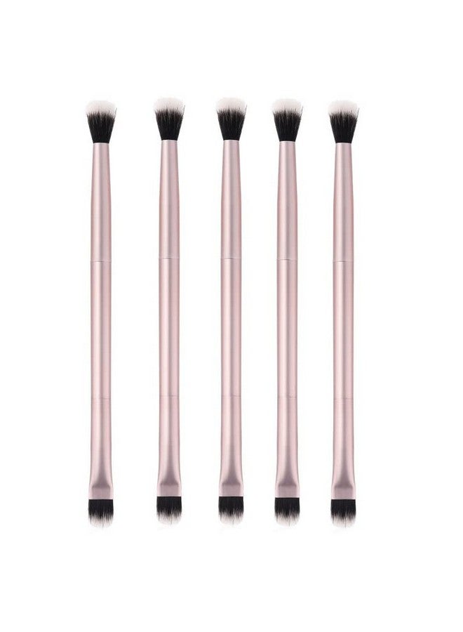 Dual Ended Eye Makeup Brusheyeshadow Blending Brusheyeshadow Smudge Brushfoundation Makeup Applicator5Pcs