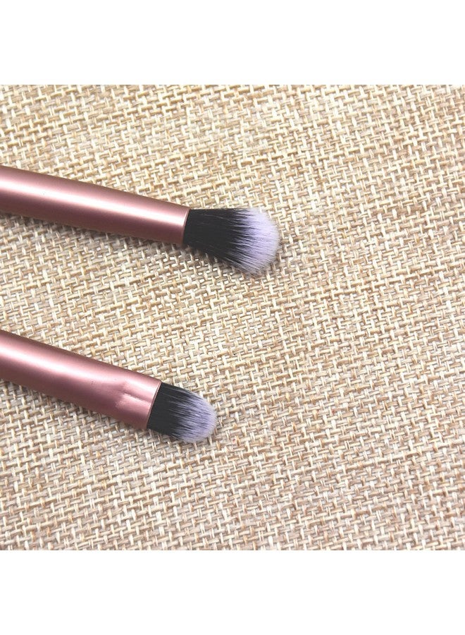 Dual Ended Eye Makeup Brusheyeshadow Blending Brusheyeshadow Smudge Brushfoundation Makeup Applicator5Pcs