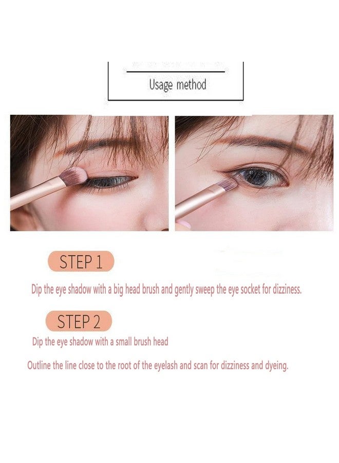 Dual Ended Eye Makeup Brusheyeshadow Blending Brusheyeshadow Smudge Brushfoundation Makeup Applicator5Pcs
