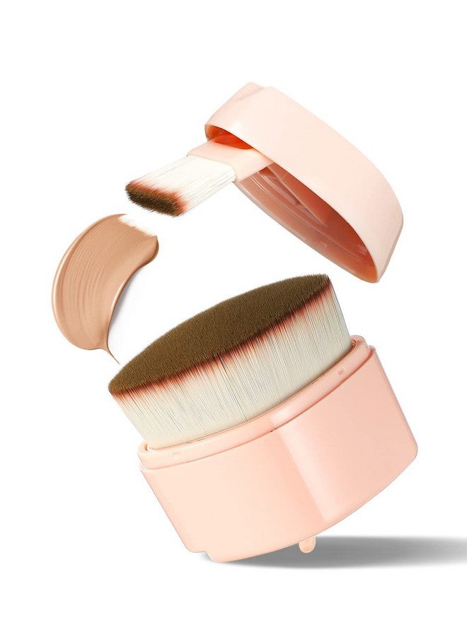 Foundation Brush Foundation Makeup Brush Flat Top Kabuki Face Blush Liquid Powder Brush For Blending Liquid Cream Flawless Powder Or Facial Mask Two Size Brushes For Multipurpose Makeup