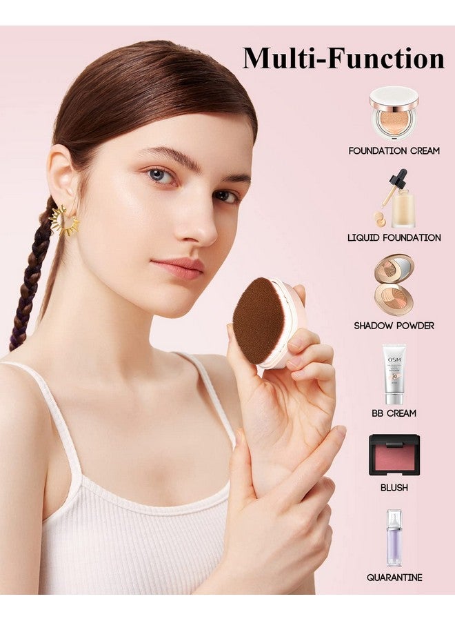 Foundation Brush Foundation Makeup Brush Flat Top Kabuki Face Blush Liquid Powder Brush For Blending Liquid Cream Flawless Powder Or Facial Mask Two Size Brushes For Multipurpose Makeup