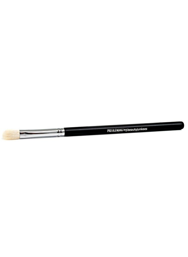 Tapered Blending Eyeshadow Makeup Brushbeauty Junkees Professional Eye Shadow Blender Make Up Brush Soft Firm Natural Hair Bristles For Precision Blending Buffing Harsh Lines; Premium Quality