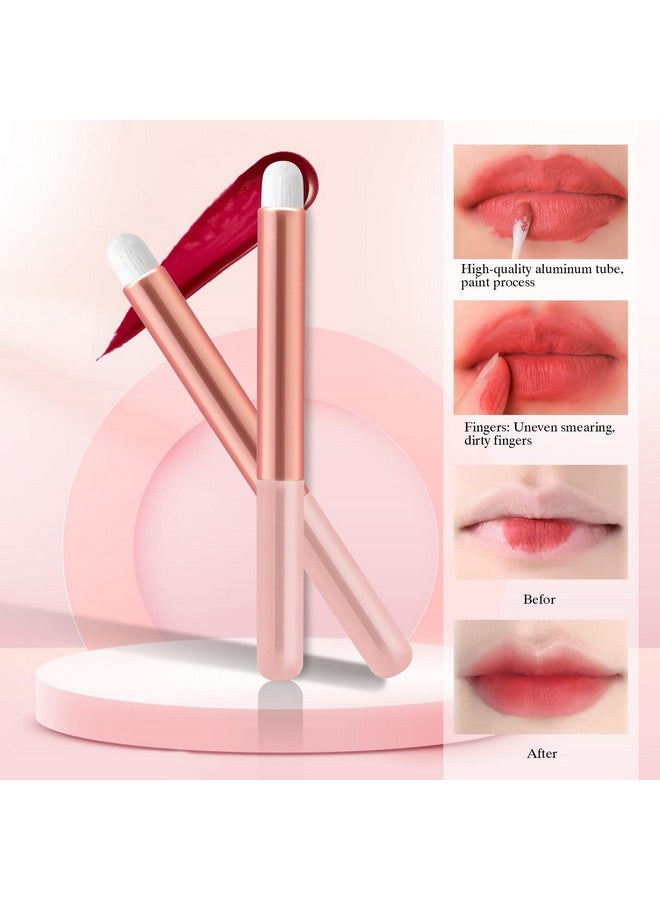 Lip Brush Lip Smudge Brushes Lipstick Brush 3Pcs Lip Gloss Applicator Wands Lip Brushes Multipurpose Lip Makeup Brush Eyeshadow Brush Concealer Brush Lip Gloss Wands Applicator Tool Kits