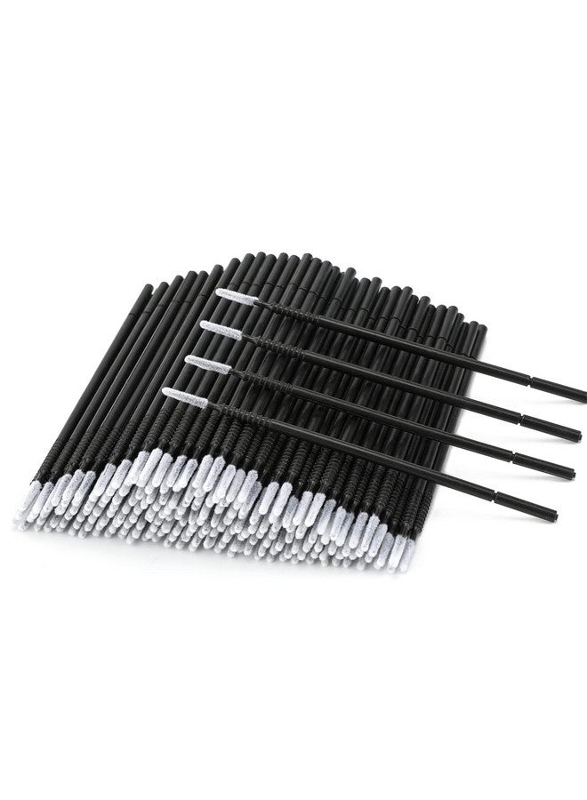 200Pcs Excellent Micro Brusheshighend Microswabs For Eyelash Extensions Micro Applicator Brush For Makeup And Personal Care (Black)