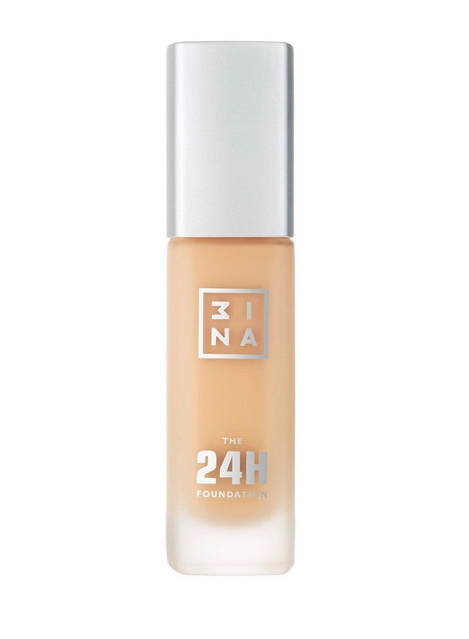 The 24H Foundation 62424H Longwearing Formulamedium To High Buildable Coveragesmooth Matte Finishexpanded Shade Selectionwaterproof Cruelty Free Vegan Makeup1.01 Oz