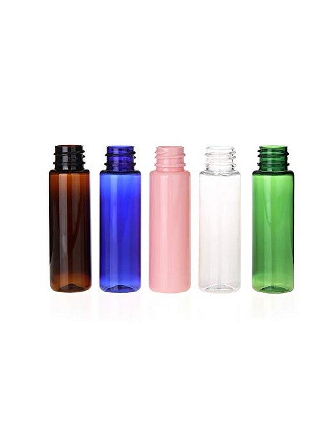 6Pcs 30Ml1Oz Empty Refillable Plastic Lotion Pump Bottles Portable Cosmetic Makeup Sample Storage Container Vial Pot For Shower Gel Shampoo Toiletries Liquid(Blue)