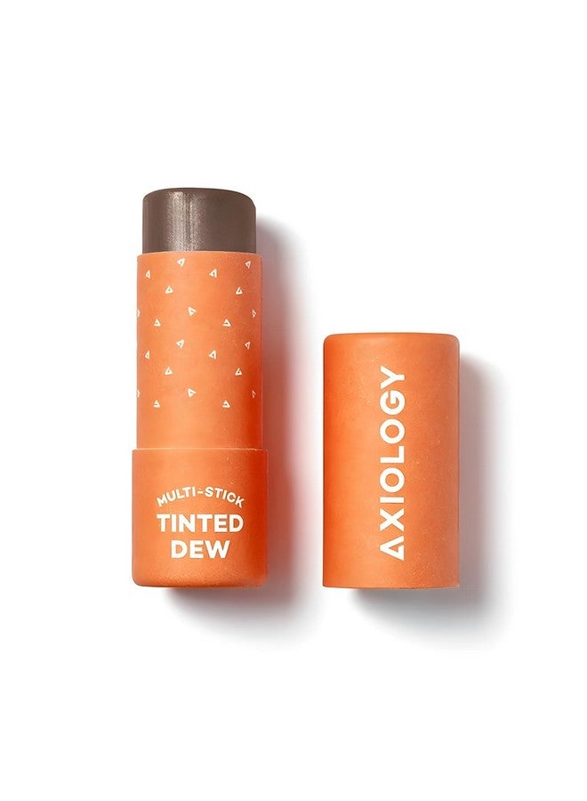 Multi Stick Tinted Dew For Eyes Lips Cheeks Flirtatious Soft & Lustrous Glide Hydrating Blush Face Sticks Highlight & Contour Lip Stain Vegan Makeup With Oils Butter (Ethos)
