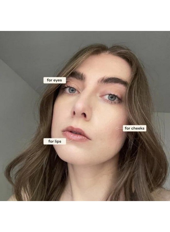 Multi Stick Tinted Dew For Eyes Lips Cheeks Flirtatious Soft & Lustrous Glide Hydrating Blush Face Sticks Highlight & Contour Lip Stain Vegan Makeup With Oils Butter (Ethos)