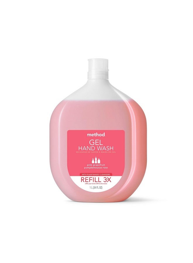 Gel Hand Soap Refill Variety Pack Pink Grapefruit Waterfall 34 Oz Each 2 Ct