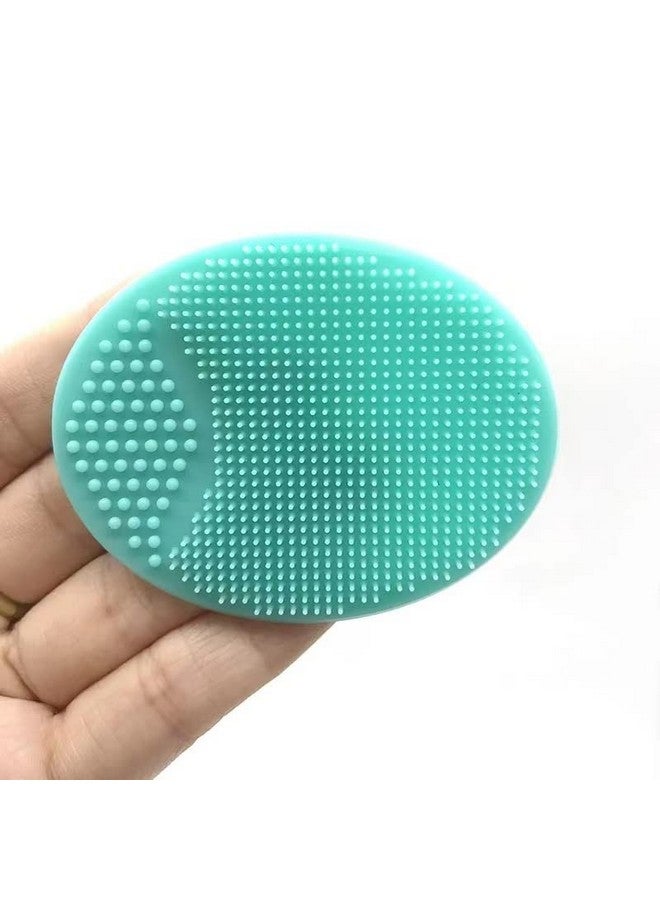 Face Scrubber Facial Exfoliator Face Scrub Brush Soft Face Brush Silicone Facial Cleansing Brush Face Exfoliator Blackhead Acne Pore Cradle Cap Face Wash Brush For Deep Cleaning Skin Care 4 Pack