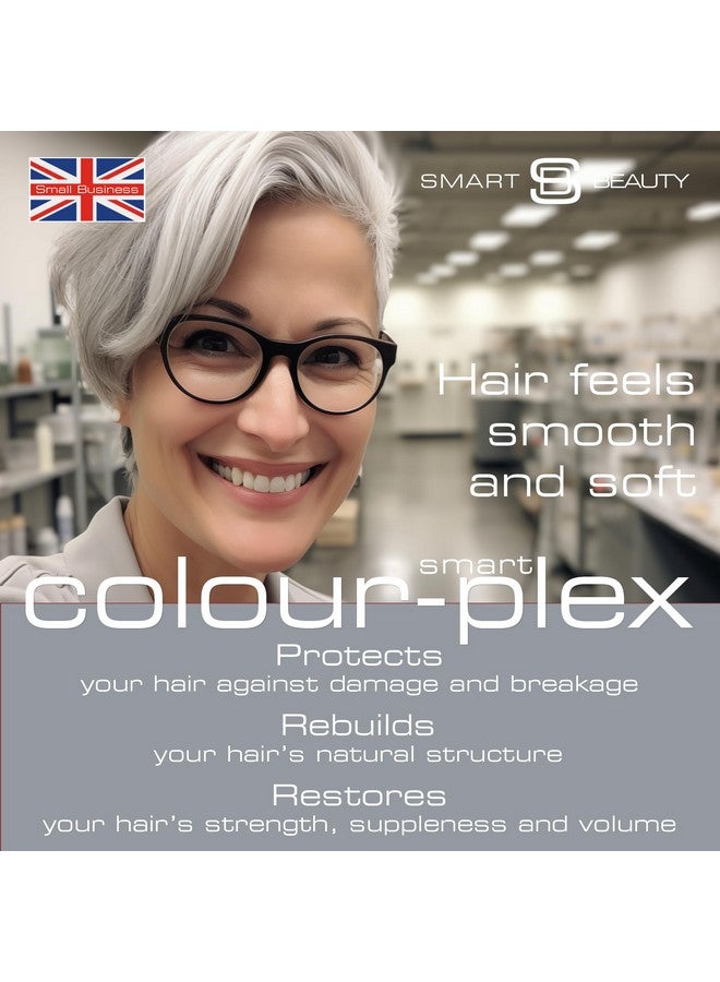 Silver Hair Dye Permanent Silver Toner For Bleached Hair Demi Permanent Hair Colour With Plex Antibreakage Technology That Protects Rebuilds Restores Hair Structure Cruelty Free