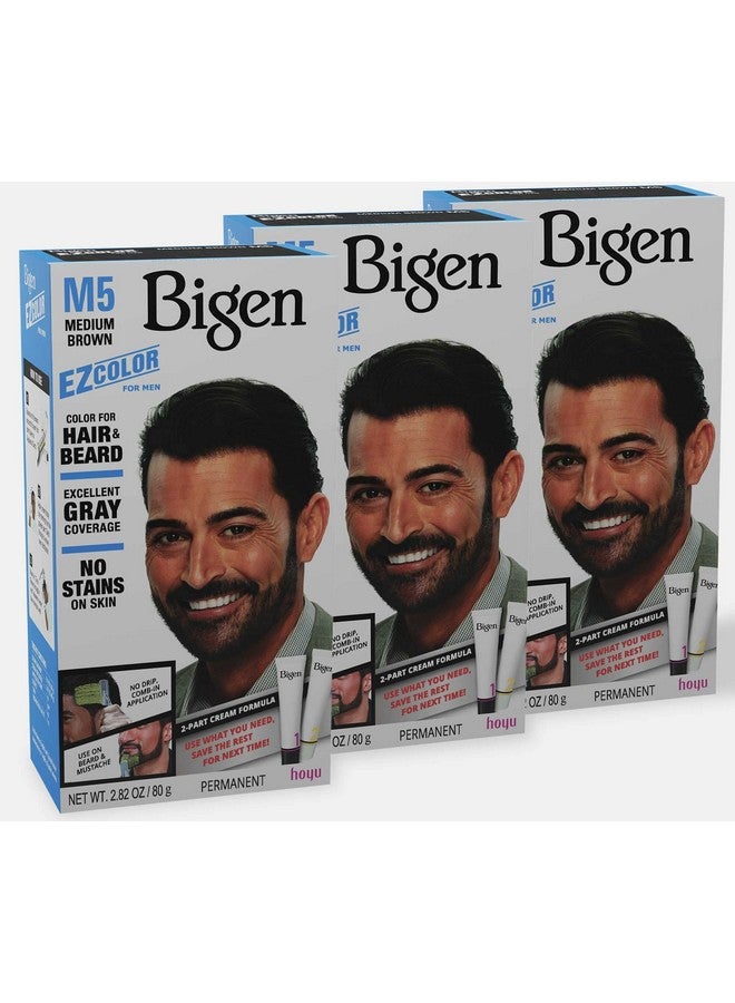 Gen Ez Color For Men Medium Brown 3 Pack