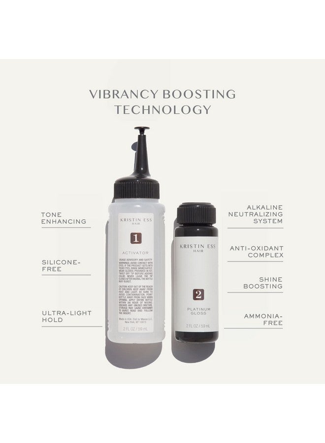 The One Signature Hair Gloss Platinum Icy Translucent Ash