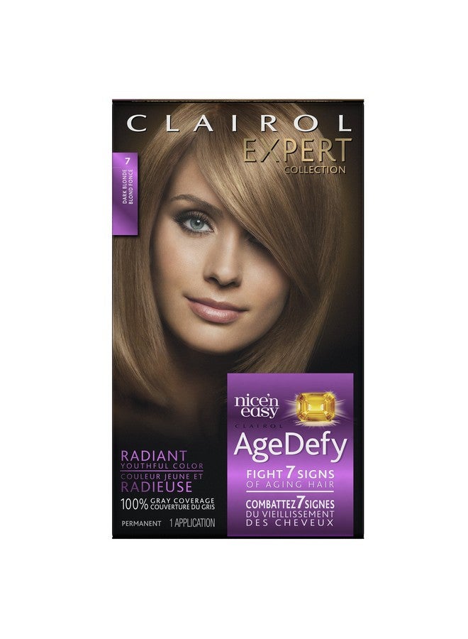 Age Defy Expert Collection 7 Dark Blonde Permanent Hair Color 1 Kit