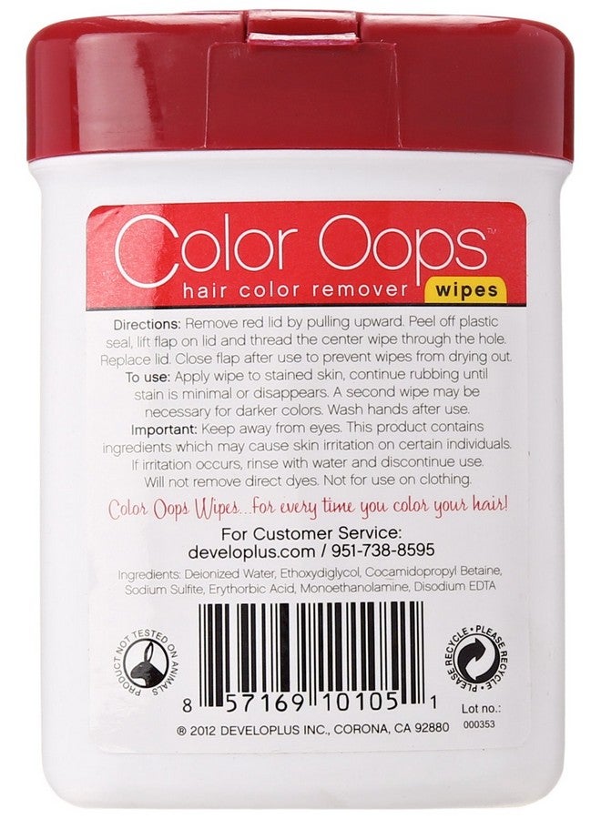 Hair Color Removing Wipes (10 Count)
