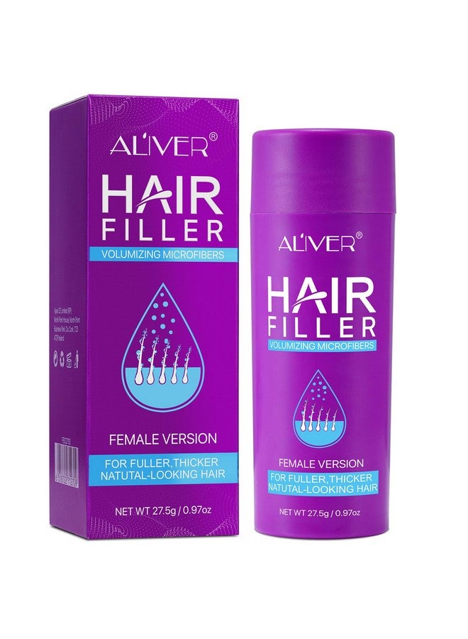 Hair Fibers For Thinning Hair For Women Dark Brown 27.5G Hair Building Fibers Instantly Conceals Hair Loss Revitalize Your Hair Unlock Thicker Fuller Tresses