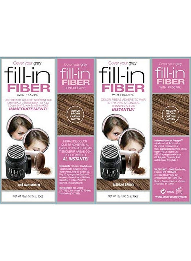 Pro Fillin Fibers With Procapil Medium Brown