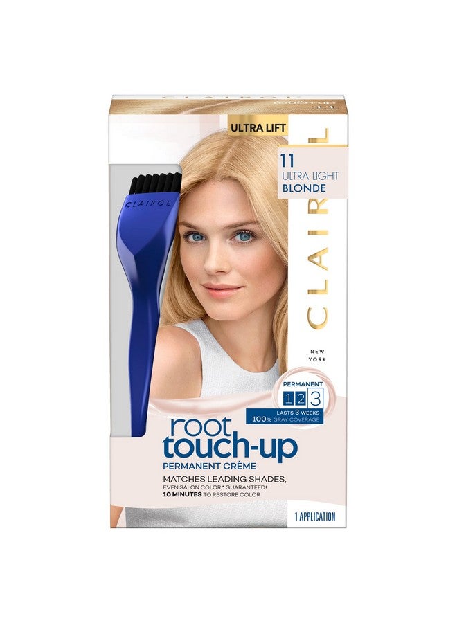 Root Touchup By Nice'N Easy Permanent Hair Dye 11 Ultra Light Blonde Hair Color Pack Of 1