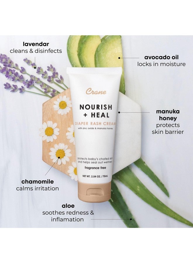 Diaper Cream Nourish Heal And Protect 2.54 Oz