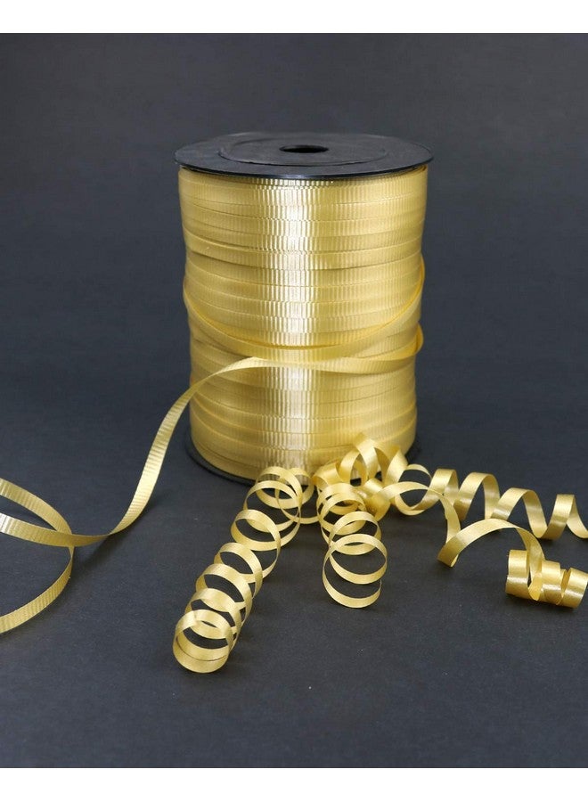 500 Yards Gold Curling Ribbon For Balloon Ribbon Balloon String Gift Wrapping Supplies Party Decorations Art Crafts