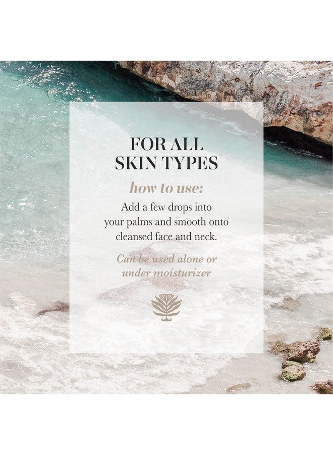 Rosehip Balancing Facial Oil + Rosehip Fruit Oil & Vitamin C Daily Hydration To Help Balance & Revive Skin Made In Usa & Cruelty Free