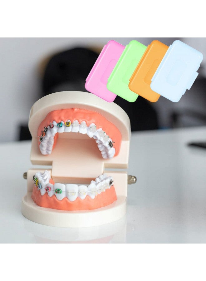 15 Pack Colorful Braces Wax Dental Care Orthodontic Wax For Braces Wearer (10 Color)