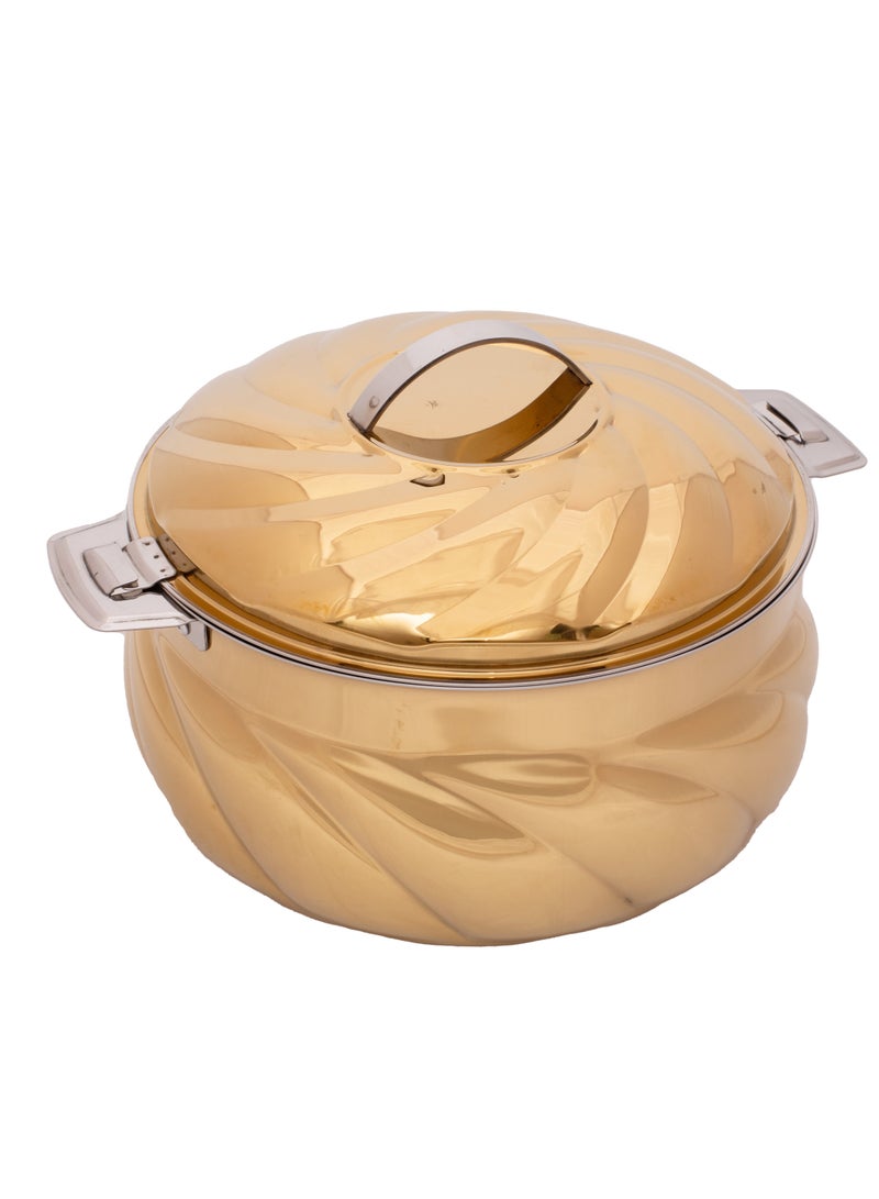 Stainless Steel S Hotpot 3.5 Liters Gold Colour