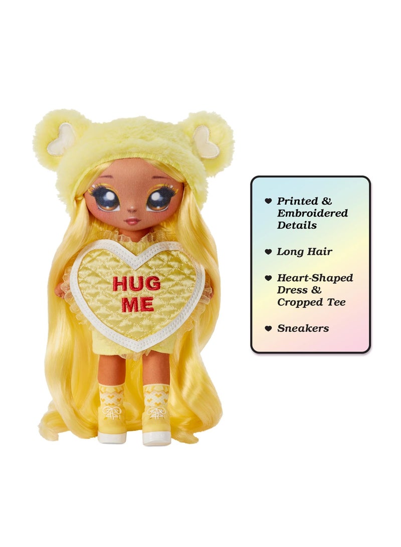 Maria Buttercup - Yellow Teddy Bear-Inspired 7.5