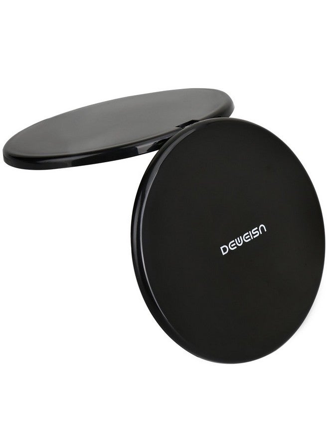 Magnifying Compact Cosmetic Mirror Elegant Pocket Handheld Makeup Mirror With Powerful 10X Magnification And 1X True View Mirror For Travel Or Your Purse